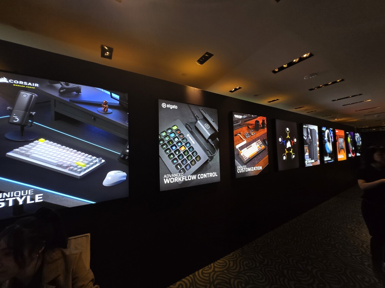 커세어 브랜드 라인업. / 타이베이=홍주연 기자