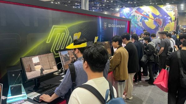 MSI 플레이엑스포 부스 / MSI