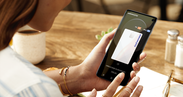 삼성전자의 모바일 결제 서비스 '삼성페이'. / 삼성전자