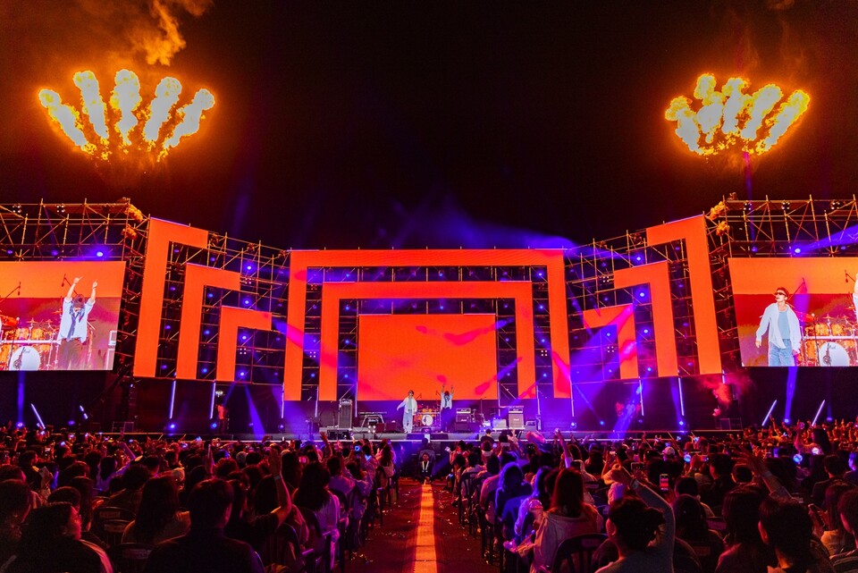 2025 MWM 페스티벌 K팝 콘서트 전경. / 한국음악콘텐츠협회