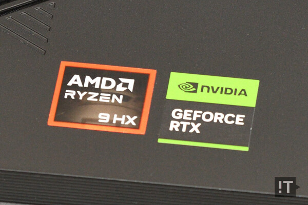 AMD 라이젠 9000 HX 시리즈 프로세서와 엔비디아 지포스 RTX 50 시리즈 GPU 조합을 탑재했다. / 권용만 기자