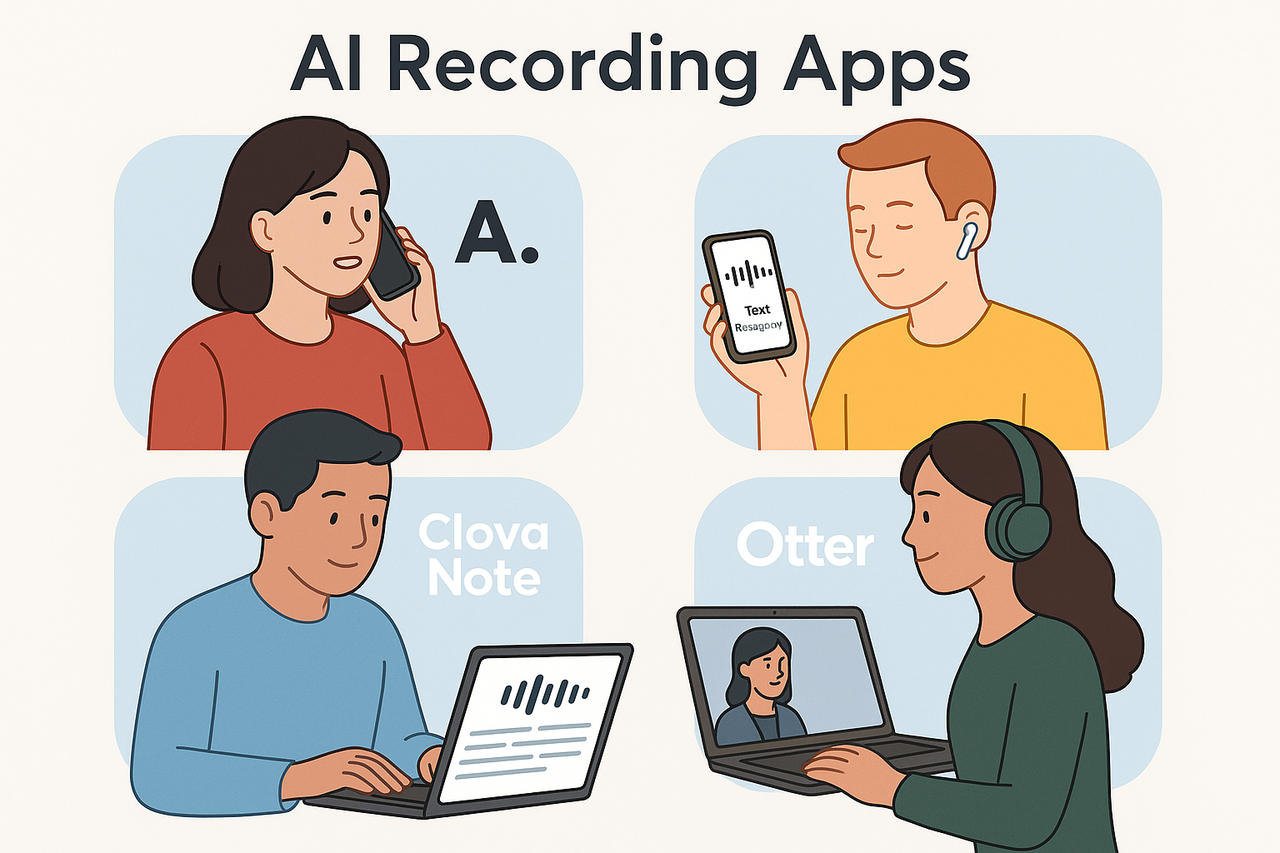 국내외 ‘AI 음성-텍스트 변환(Speech-to-Text, STT)’ 서비스가 각자의 전문 영역에서 경쟁력을 갖추며 시장을 세분화하고 있다. / 챗GPT