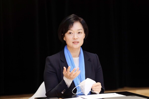 한성숙 전 네이버 대표. / 네이버