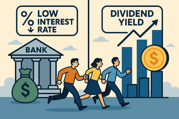 한국거래소에 따르면 시가총액 5000억원 이상 종목 중 배당수익률이 5% 이상인 종목은 33개로 집계됐다. 이 가운데 연초 이후 주가가 10% 넘게 상승한 종목은 23개다. / 챗GPT