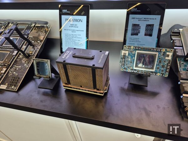 AMD MI350 시리즈 GPU / 권용만 기자