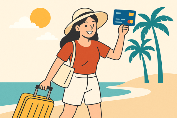 여름 휴가 시즌을 앞두고 카드사들이 해외여행 특화 마케팅에 본격적으로 나섰다. / DALL-E