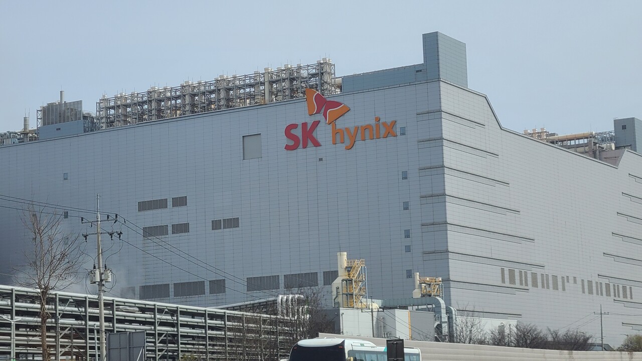 경기 이천시 SK하이닉스 공장 전경 / 이광영 기자