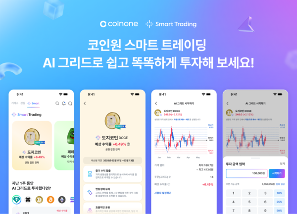 코인원의 스마트 트레이딩 AI 그리드 / 코인원