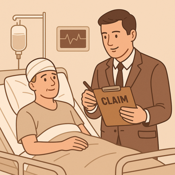  교통사고나 신체 피해를 다루는 손해사정사에 대한 보험사 수요가 꾸준하다 / DALL-E