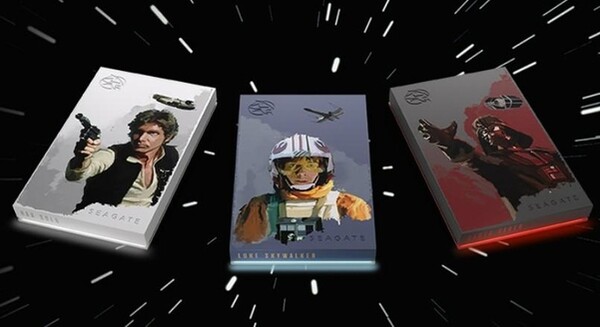 씨게이트의 스타워즈 스페셜에디션 파이어쿠다 외장 하드 / 씨게이트