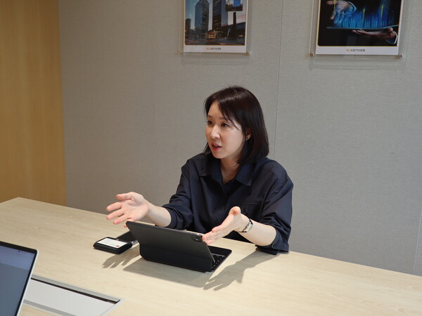 노아름 KB자산운용 ETF사업본부장이 7일 IT조선과의 인터뷰에서 질문에 답변하고 있다. / KB자산운용 제공