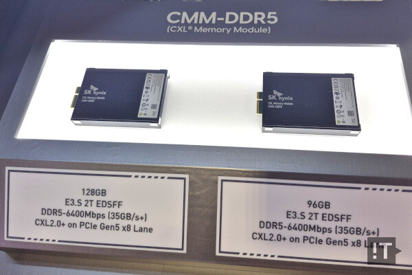SK하이닉스의 CXL 메모리 모듈 제품 / 권용만 기자