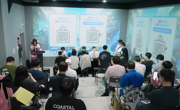 네오위즈의 모바일 RPG '브라운더스트2'가 지난 6월 27일부터 7월 13일까지 서울 건대입구역 스타시티몰 '브이스퀘어'에서 2주년 기념 오프라인 행사를 성공적으로 마무리했다. / 네오위즈