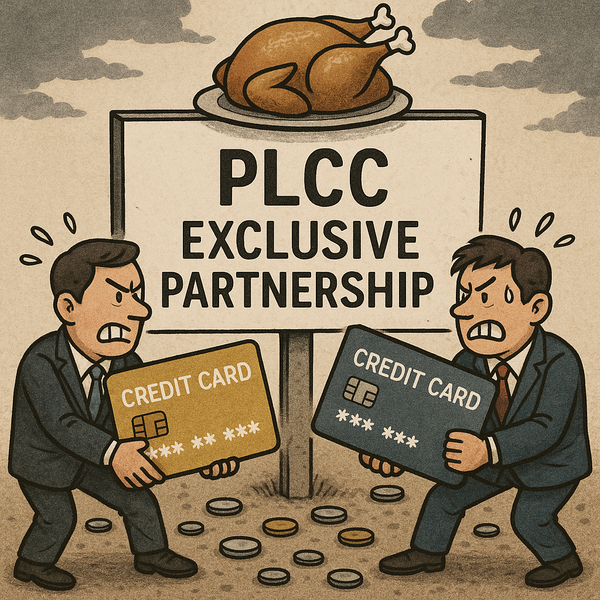 카드사 간 PLCC 독점 제휴 입찰을 두고 경쟁이 과열되는 양상이다 / DALL-E