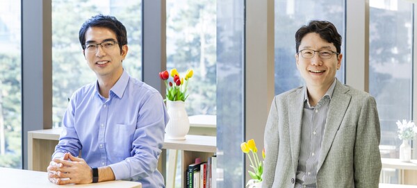 21일 LG AI연구원이 신임 공동 연구원장으로 이홍락 부사장(왼쪽)과 임우형 상무를 선임했다. / LG