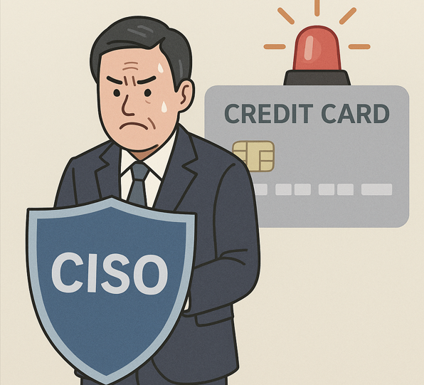 SGI서울보증의 랜섬웨어 사고 이후 카드사 정보보호 체계에 대한 우려가 커지고 있다 / DALL-E