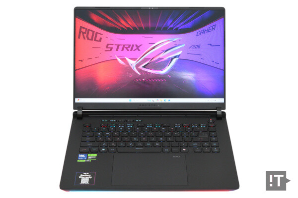 에이수스 ‘ROG 스트릭스 스카 16(G635)’ 펼쳤을 때 모습 / 권용만 기자