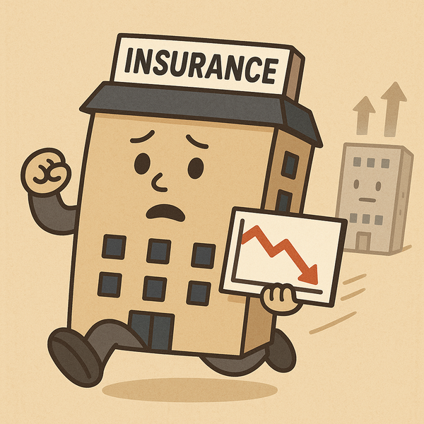 연금저축보험 시장에서 보험사들이 고전하고 있다 / DALL-E