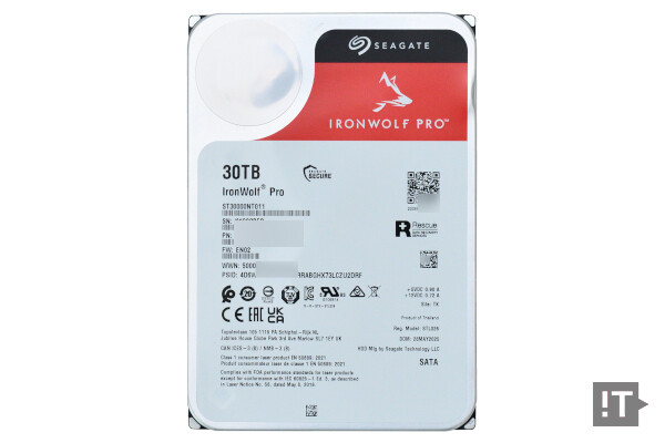 씨게이트 아이언울프 프로 30TB 하드 디스크 / 권용만 기자