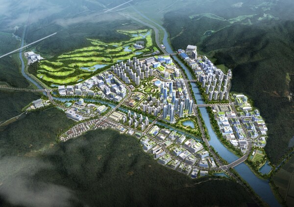 춘천 기업혁신파크 조감도 / 더존비즈온