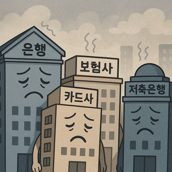 정부는 금융·보험업 교육세를 현행 수익의 0.5%에서 수익 1조원 초과분부터 1%로 인상하는 내용의 세제개편안을 추진한다./DALLE