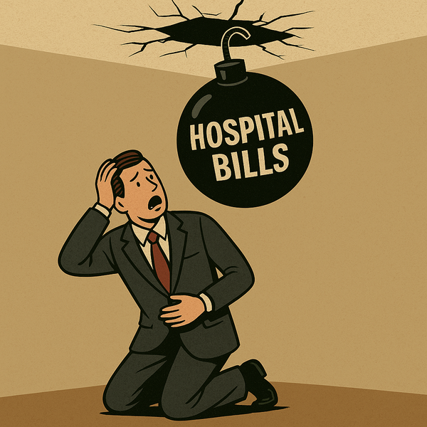 국내 생명보험사가 입원비로 지출한 금액이 연일 최대치를 갈아치우고 있다 / DALL-E