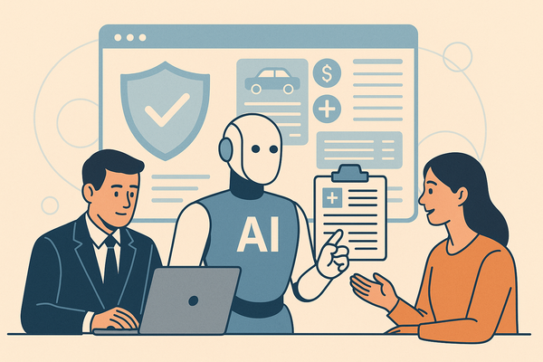 보험사들이 인공지능(AI)을 활용한 혁신에 속도를 내고 있다 / DALL-E