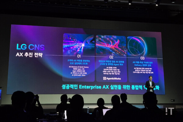 LG CNS의 AX 추진 전략 주요 내용 / 권용만 기자