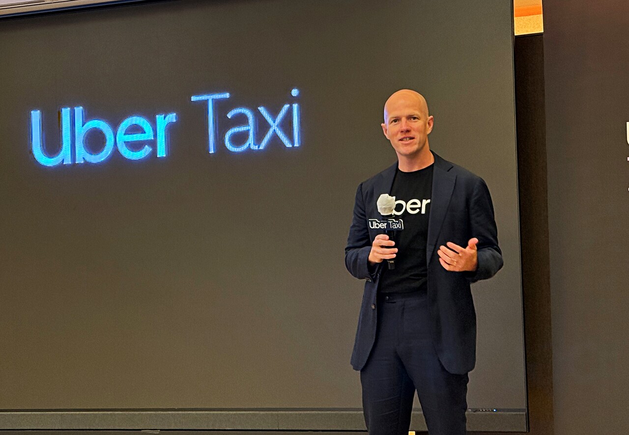 도니믹 테일러(Dominic Taylor) 우버 모빌리티 아태지역 총괄 대표. / 허인학 기자