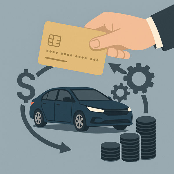  본업 수익성이 악화된 카드사와 부동산 프로젝트파이낸싱(PF) 부실에 시달리는 캐피탈사가 나란히 자동차 금융 시장에 뛰어들었다 / DALL-E