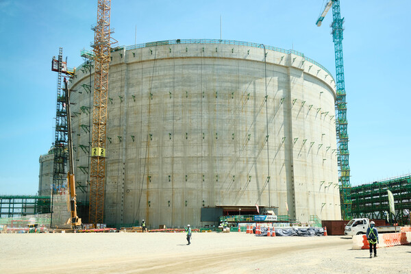 SK가스 클린에너지복합단지(Clean Energy Complex·CEC). / SK