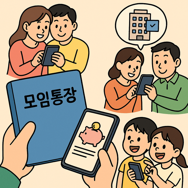 시중은행뿐 아니라 2금융권에서도 모임통장 출시가 이어지는 가운데 모임통장 활용 범위도 넓어지고 있다. /DALLE