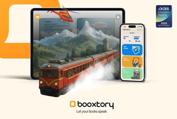 웅진씽크빅이 오는 10월 인공지능(AI) 기반 독서 플랫폼 ‘북스토리(Booxtory)’를 공식 출시하고, 같은 달 문을 여는 경기도서관에서 공식적으로 처음 서비스를 선보인다. / 웅진그룹