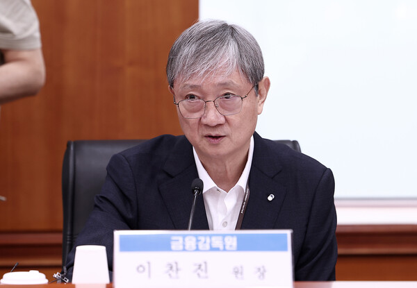 8일 이찬진 금융감독원장이 금융투자업계 최고경영자들에게 영업 전 과정에서 투자자 보호를 직접 챙겨 달라고 주문했다 / 뉴스1