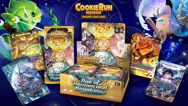 데브시스터즈의 TCG(트레이딩 카드 게임) ‘쿠키런: 브레이버스 카드 게임(이하 쿠키런 카드 게임)’이 북미에서 유통 계약된 누적 카드 규모가 2500만장을 돌파했다. / 데브시스터즈