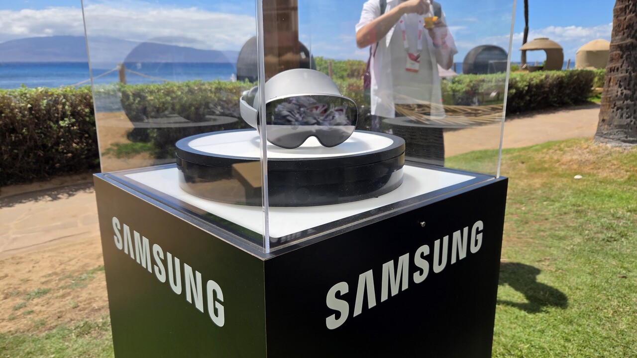 삼성전자가 10월 공개 예정인 첫 확장현실(XR) 기기 ‘무한’ / 이광영 기자