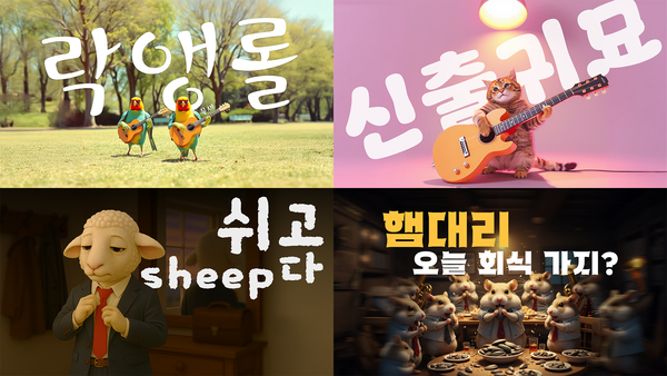 신한투자증권이 25일 공개한  AI 기반 음악 콘텐츠 시리즈 ‘싱송생송’ 네 번째 편 / 신한투자증권