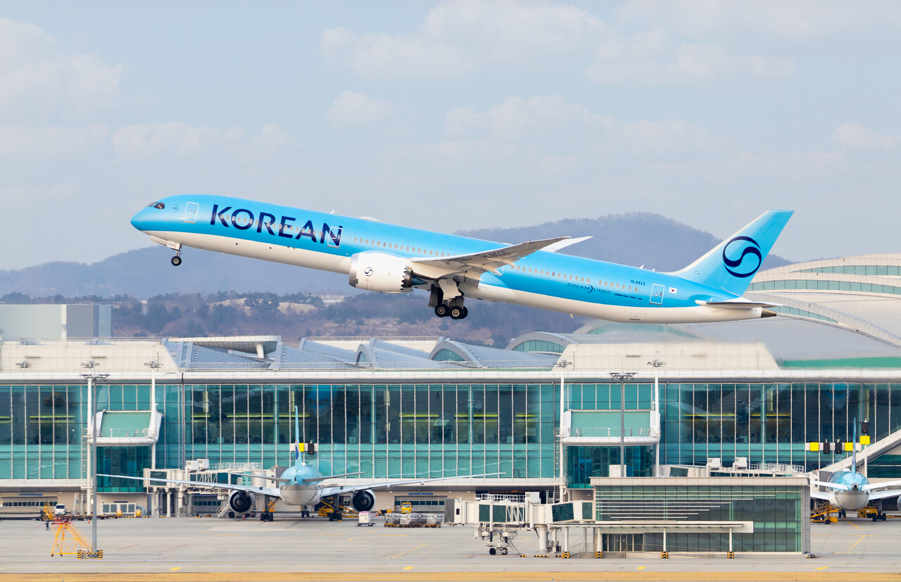 대한항공 B787-10. / 대한항공