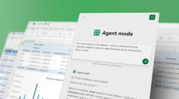 MS AI 에이전트 모드. / MS 홈페이지 갈무리