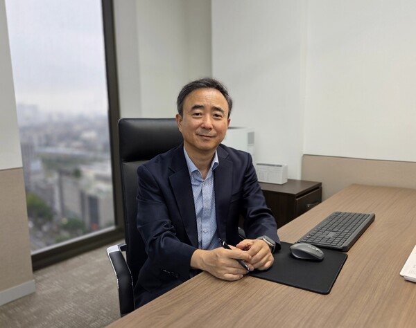 임문영 국가AI전략위원회 상근 부위원장이 IT조선과의 인터뷰를 마친 뒤 미소짓고 있다. / 이선율 기자