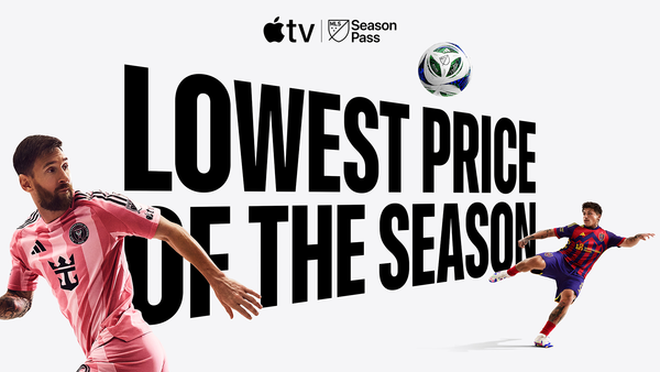 애플TV+의 미국 메이저리그사커(MLS) 홍보 이미지. / 애플