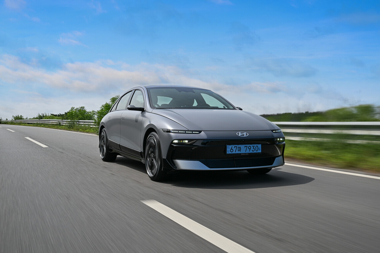 현대차 더 뉴 아이오닉 6. / 현대자동차