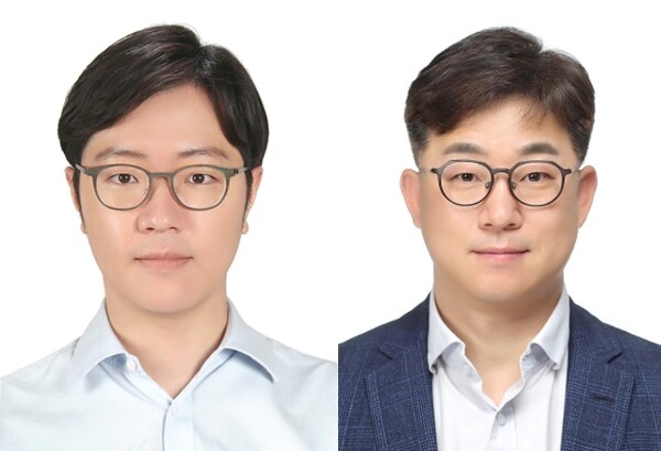 유경상(왼쪽)·정석근 신임 SK텔레콤 인공지능(AI) 사내회사(CIC)장. / SK텔레콤