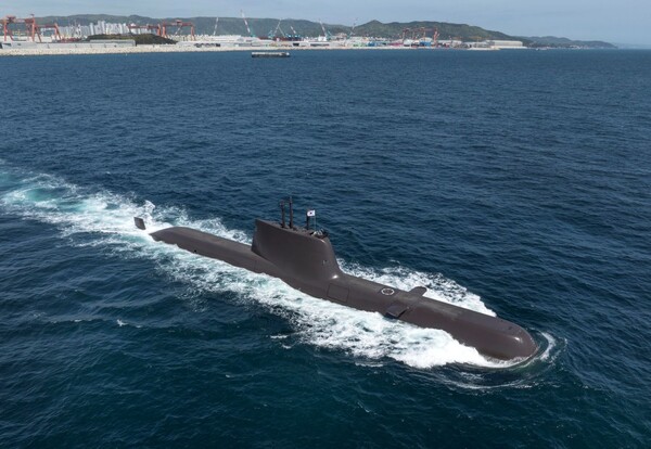 HD현대중공업이 건조해 2016년 한국 해군에 인도한 장보고-Ⅱ 잠수함 ‘윤봉길함’. / HD현대중공업
