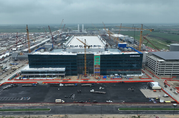 삼성전자 미국 테일러 신공장 건설 현장. / 삼성전자