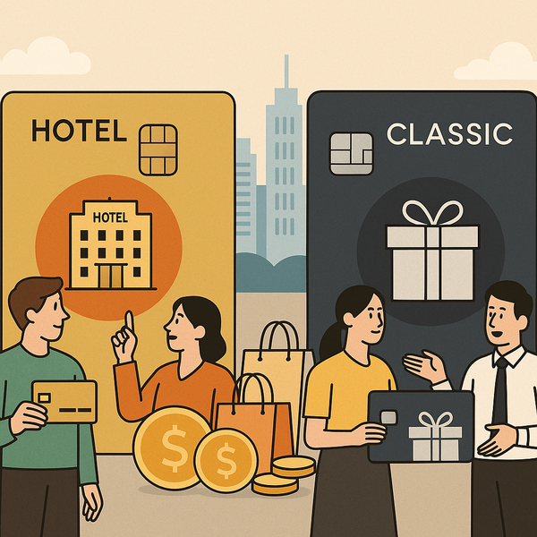 카드사들이 브랜드 경험과 개인 취향을 앞세운 프리미엄 신상품 경쟁에 속도를 내고 있다 / DALL-E