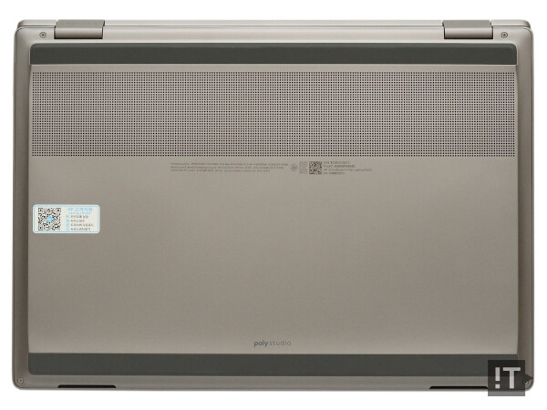 HP 옴니북 X 플립 14 후면 모습 / 권용만 기자