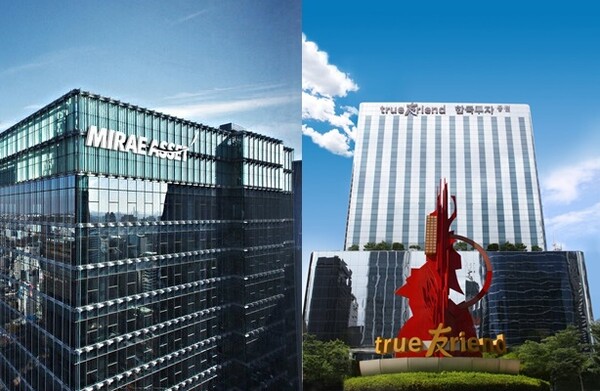 금융위원회 산하 증권선물위원회는 12일  정례회의에서 한국투자증권·미래에셋증권의 자기자본 8조원 이상 종합금융투자사업자(종투사) 지정 안건을 심의·의결했다. / 각 사