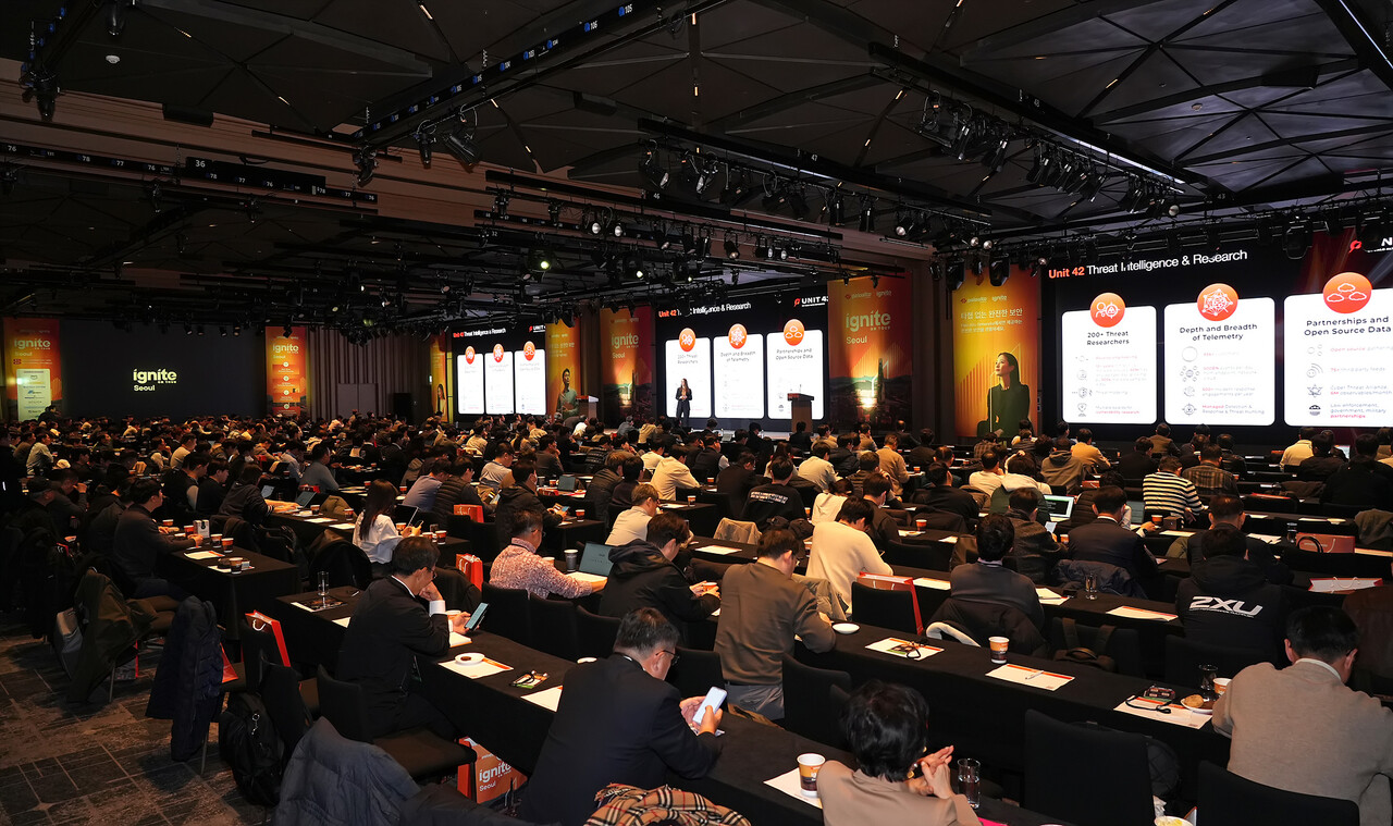 팔로알토네트웍스 '이그나이트 온 투어 서울 2025' 현장 / 팔로알토네트웍스