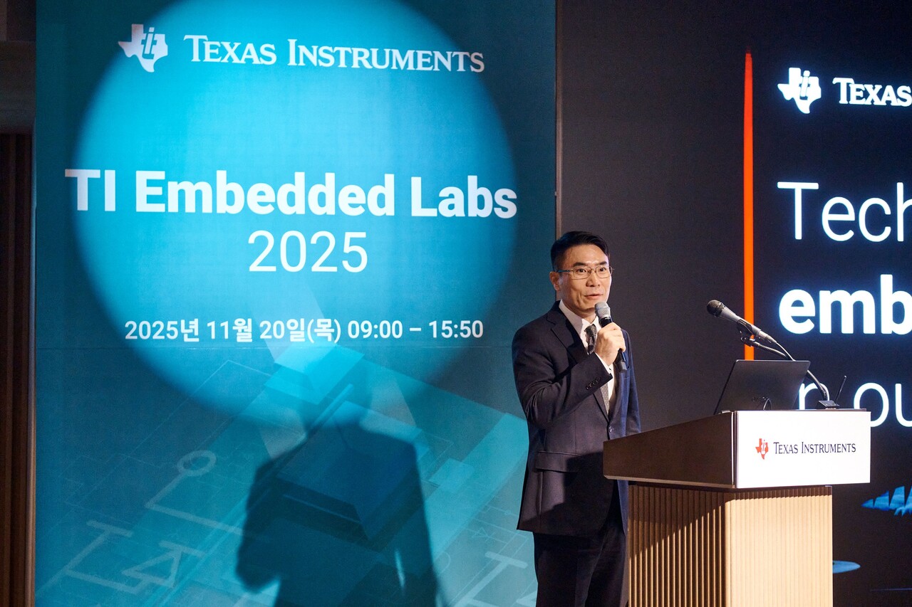 박중서 TI코리아 대표이사. / TI 코리아